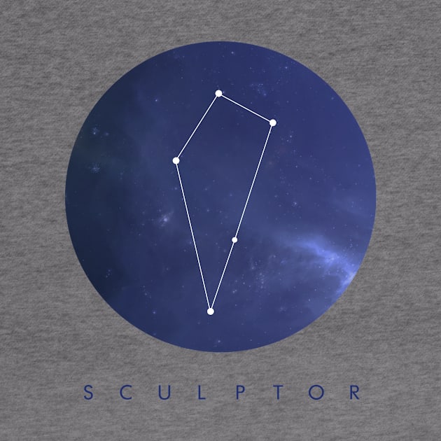 Sculptor Constellation by clothespin